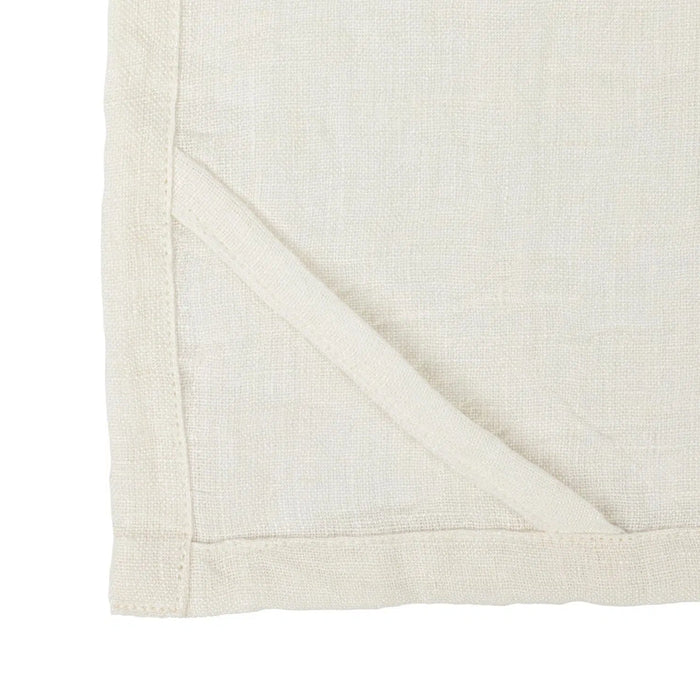 Stonewashed Linen Tea Towel | Ivory