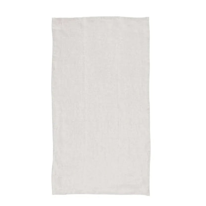 Stonewashed Linen Tea Towel | Ivory