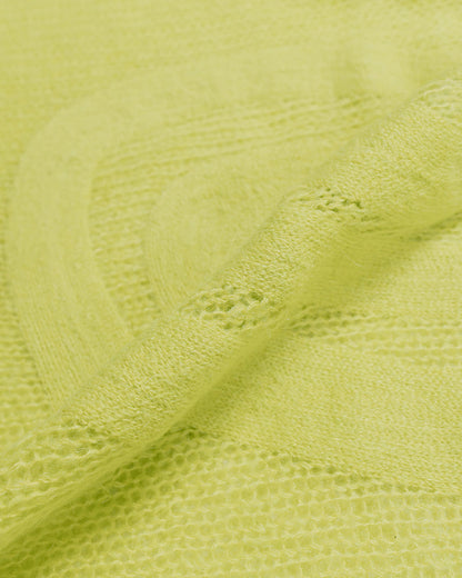 lost & found Stussy Stüssy S Loose Knit Sweater Lime