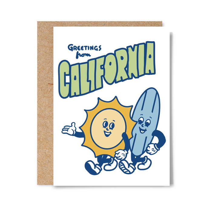 Sun + Surf California Card
