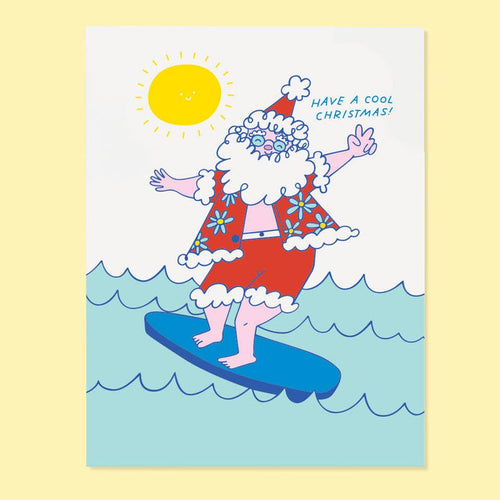 Surfin' Santa Boxed Notes | Set of 6