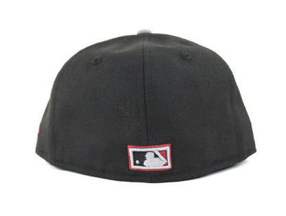 Tampa Bay Devil Rays New Era Fitted 59Fifty hat (AIR JORDAN RETRO 7 Bordeaux Gray Under Brim)