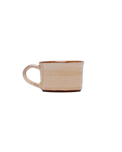 lost & found Tender Tender Half Height Coffee Mug Red Clay Pink Glaze