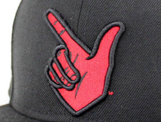 TEXAS TECH RED RAIDERS New Era 9Fifty Snapback Hat (Black Red Gray Under Brim)