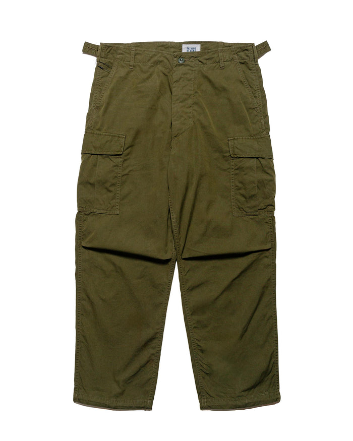 lost & found The Corona Utility The Corona Utility FP006 Fatigue Slacks 'Jungle Slacks' Army Nylon/Cotton Blocks Olive Green
