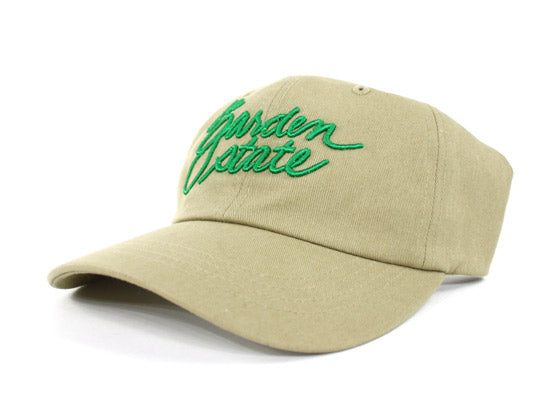 The Garden State Script Dad Hat (Khaki Green)