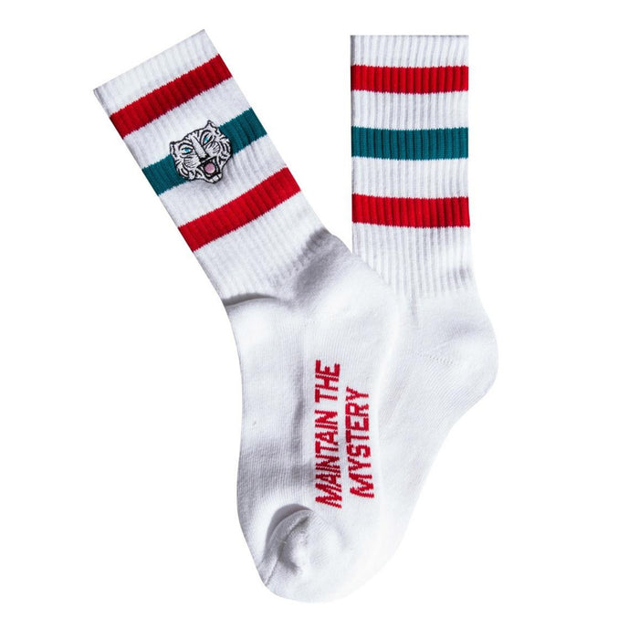The Hundreds Tiger Crew Sock (White)