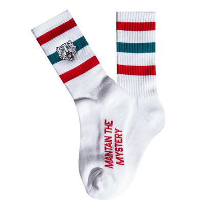 The Hundreds Tiger Crew Sock (White)