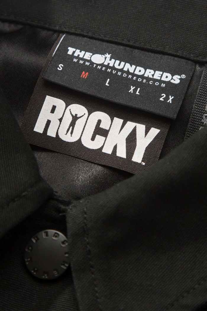 The Hundreds x Rocky Walk Out Trainer Jacket (Black)