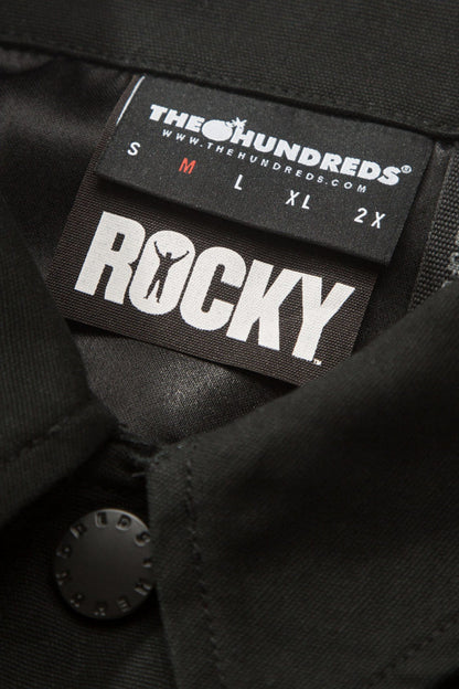 The Hundreds x Rocky Walk Out Trainer Jacket (Black)