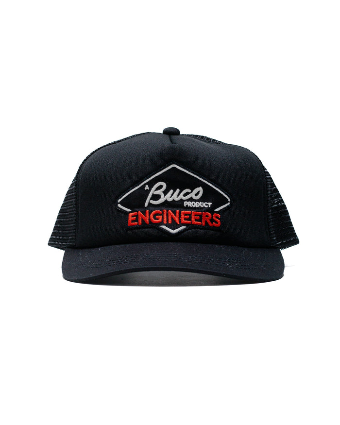 lost & found The Real McCoy's The Real McCoy's BA24003 Buco Mesh Cap / Engineers Black