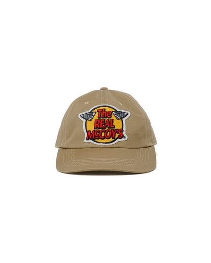lost & found The Real McCoy's The Real McCoy's MA23001 The Real McCoy's Logo Baseball Cap Khaki