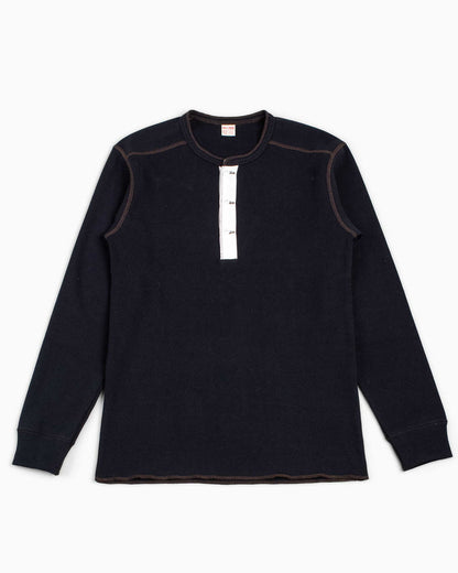 lost & found The Real McCoy's The Real McCoy's MC16117 Union Shirt Long Sleeve Black