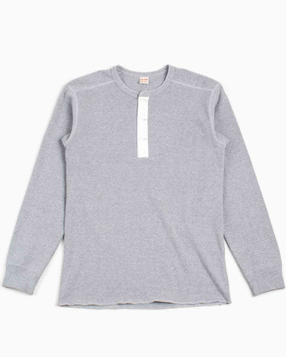 lost & found The Real McCoy's The Real McCoy's MC16117 Union Shirt Long Sleeve Grey