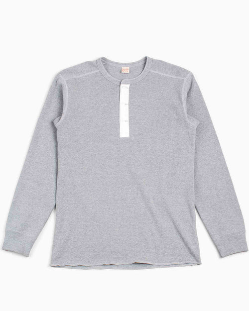 lost & found The Real McCoy's The Real McCoy's MC16117 Union Shirt Long Sleeve Grey