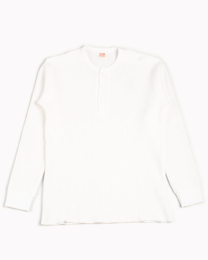 lost & found The Real McCoy's The Real McCoy's MC16117 Union Shirt Long Sleeve White