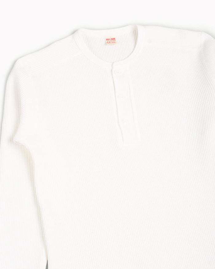 lost & found The Real McCoy's The Real McCoy's MC16117 Union Shirt Long Sleeve White