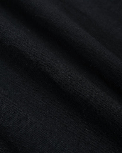lost & found The Real McCoy's The Real McCoy's MC19010 Athletic T-Shirt / Loop-Wheel Black