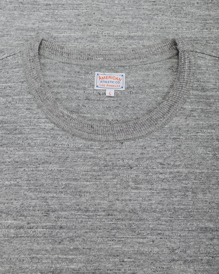 lost & found The Real McCoy's The Real McCoy's MC19010 Athletic T-Shirt / Loop-Wheel Grey