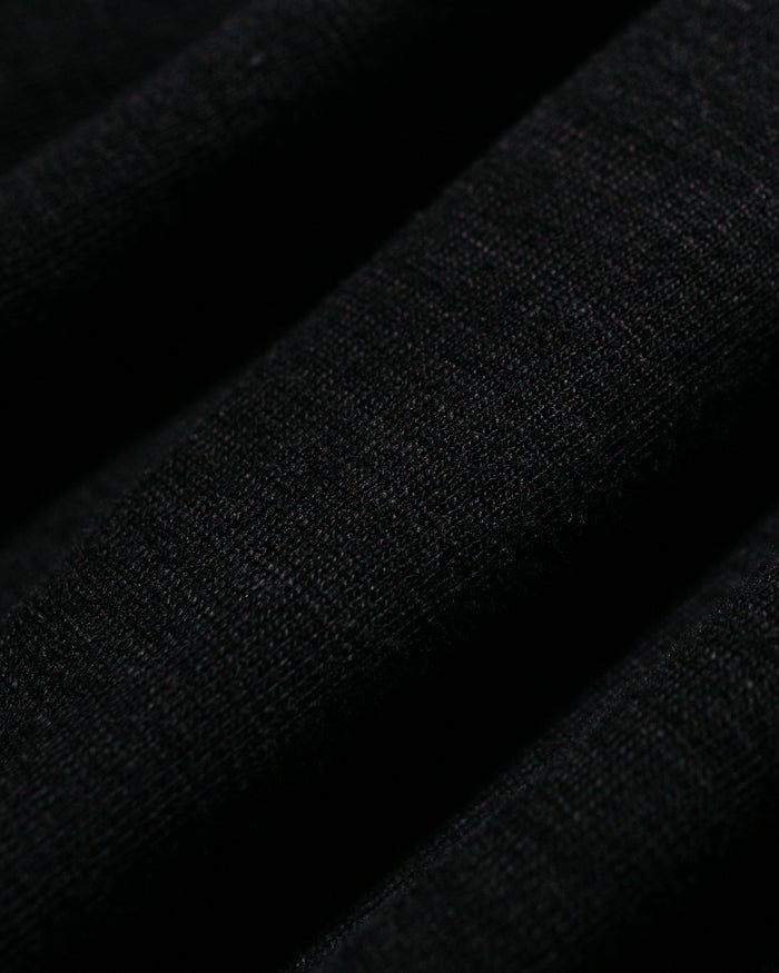 lost & found The Real McCoy's The Real McCoy's MC21109 Athletic L/S T-Shirt / Loop-Wheel Black