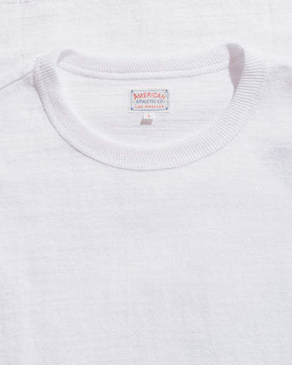 lost & found The Real McCoy's The Real McCoy's MC21109 Athletic L/S T-Shirt / Loop-Wheel White