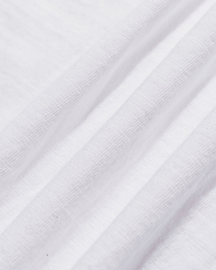 lost & found The Real McCoy's The Real McCoy's MC21109 Athletic L/S T-Shirt / Loop-Wheel White