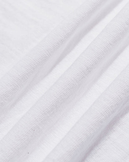 lost & found The Real McCoy's The Real McCoy's MC21109 Athletic L/S T-Shirt / Loop-Wheel White