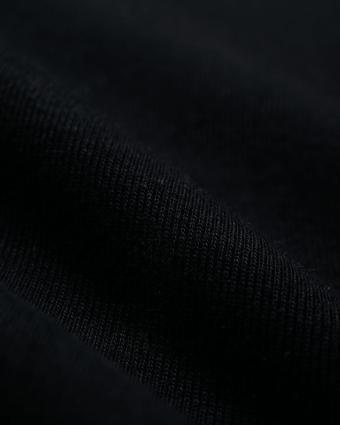 The Real McCoy's MC23111 Union Henley Undershirt L/S Black
