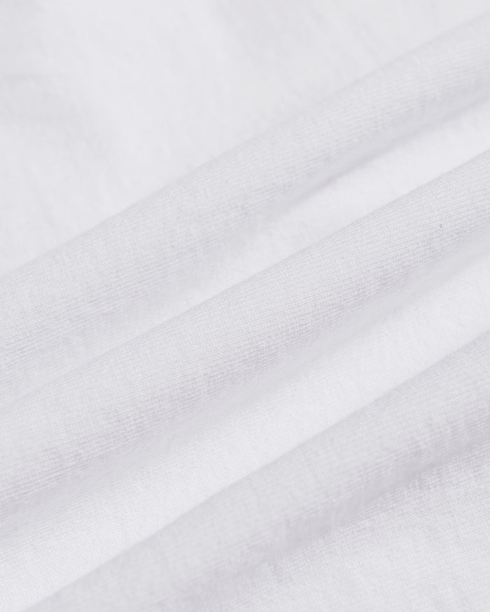 lost & found The Real McCoy's The Real McCoy's MC24003 The Real McCoy's Logo Tee L/S White