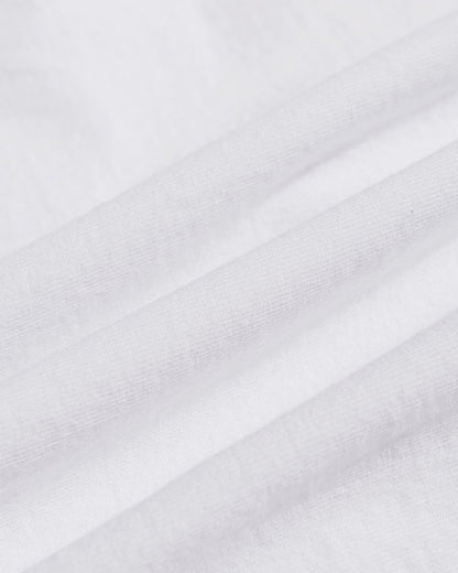 lost & found The Real McCoy's The Real McCoy's MC24003 The Real McCoy's Logo Tee L/S White