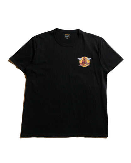 lost & found The Real McCoy's The Real McCoy's MC24004 The Real McCoy's Logo Tee S/S Black