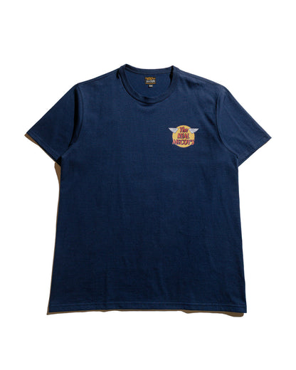 lost & found The Real McCoy's The Real McCoy's MC24004 The Real McCoy's Logo Tee S/S Navy