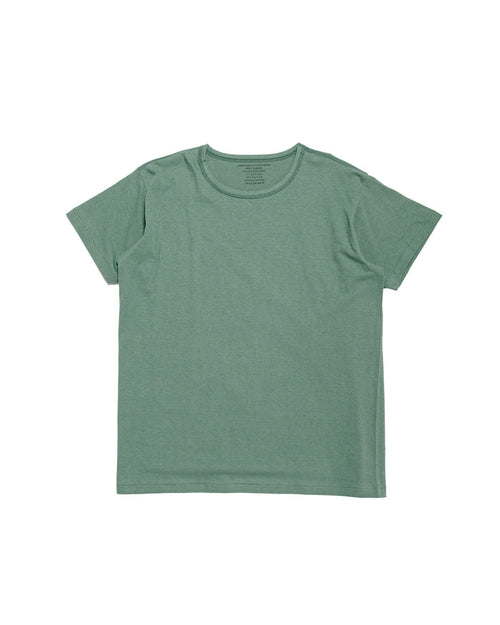 The Real McCoy's MC24014 Undershirt, Cotton, Summer Green