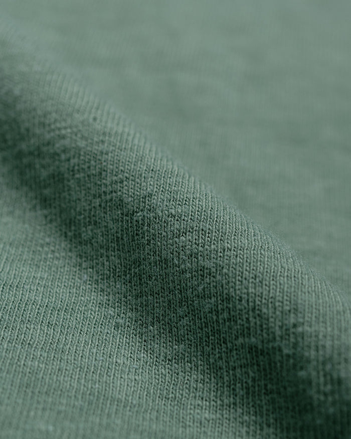 The Real McCoy's MC24014 Undershirt, Cotton, Summer Green