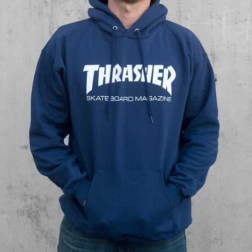Thrasher Skate Mag Hood (Navy)