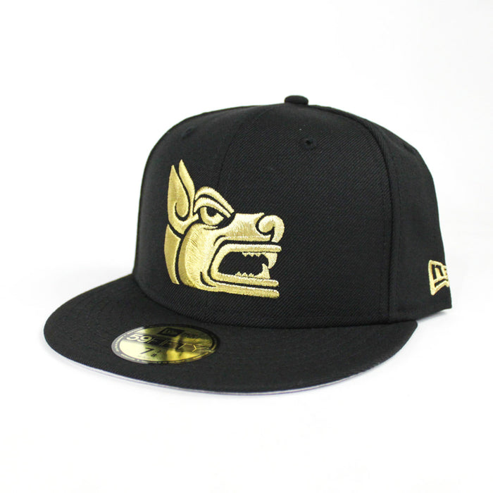 Tijuana Xolos New Era 59Fifty Fitted Hat (Black Gold Gray Under Brim)