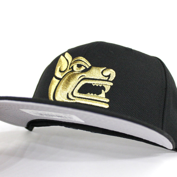 Tijuana Xolos New Era 59Fifty Fitted Hat (Black Gold Gray Under Brim)