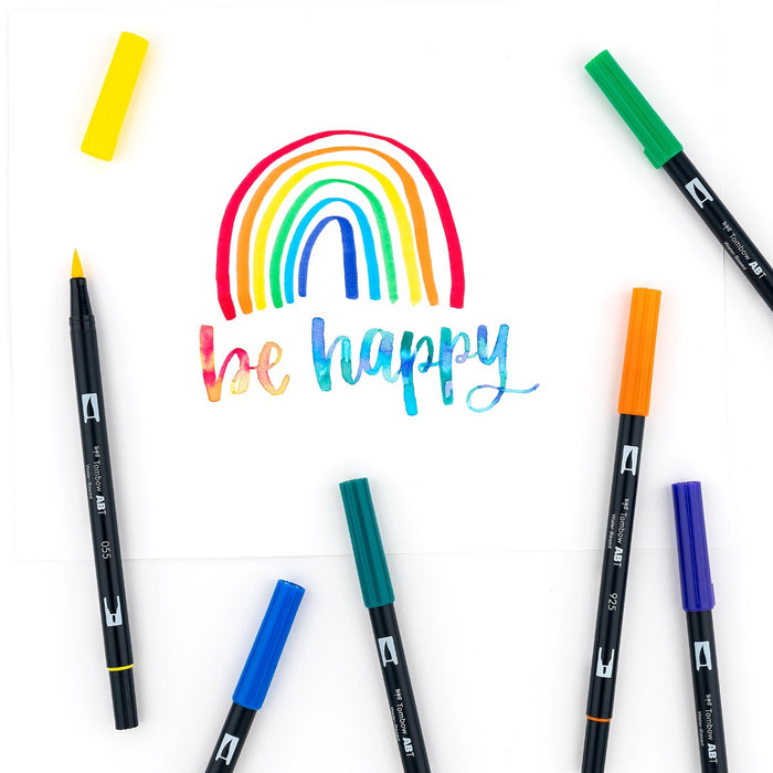 Tombow Dual Brush Pen Art Markers - 10-Pack