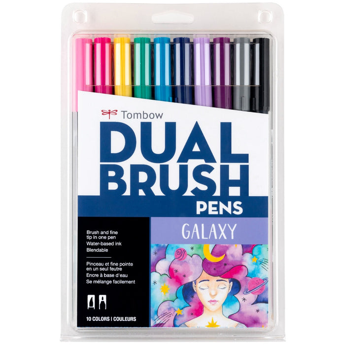 Tombow Dual Brush Pen Art Markers - 10-Pack