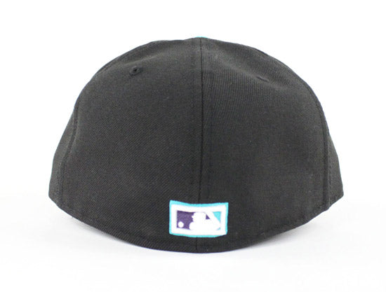 Toronto Blue Jays New Era 59FIFTY Fitted Hat (AIR JORDAN RETRO 8 AQUA Gray Under Brim)