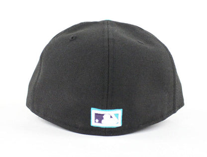 Toronto Blue Jays New Era 59FIFTY Fitted Hat (AIR JORDAN RETRO 8 AQUA Gray Under Brim)