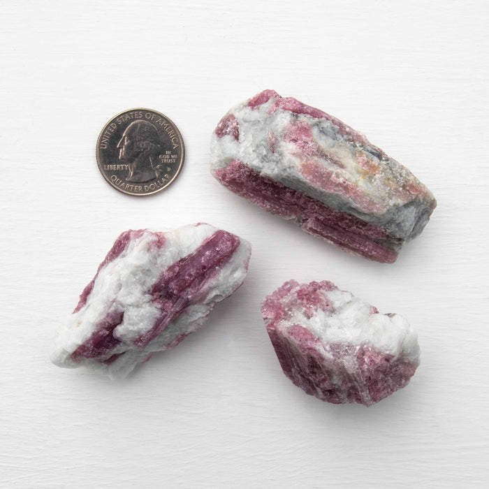 Tourmaline, Aquamarine - Pink