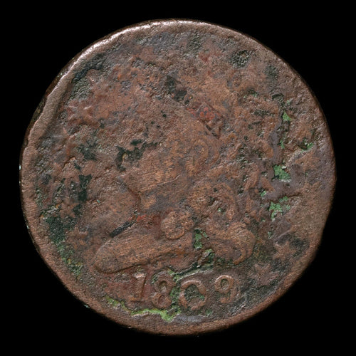 United States of America, "Classic Head" Half Cent - 1809 - United States