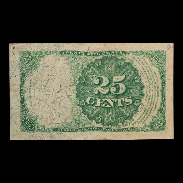 U.S. Fractional Currency, 25¢ Note, Fifth Issue - 1874 - United States of America