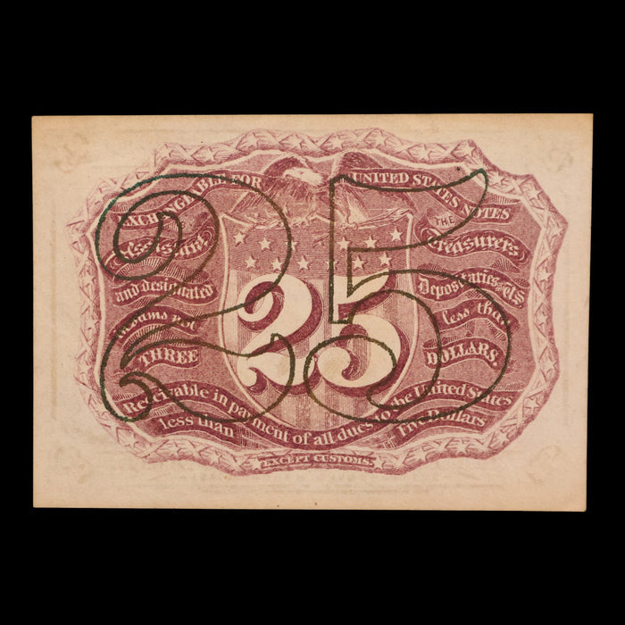 U.S. Fractional Currency, 25¢ Note, Second Issue - 1863 - United States of America