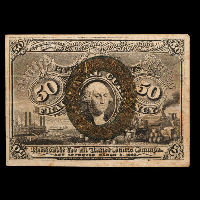 U.S. Fractional Currency, 50¢ Note, Second Issue - 1863 - United States of America