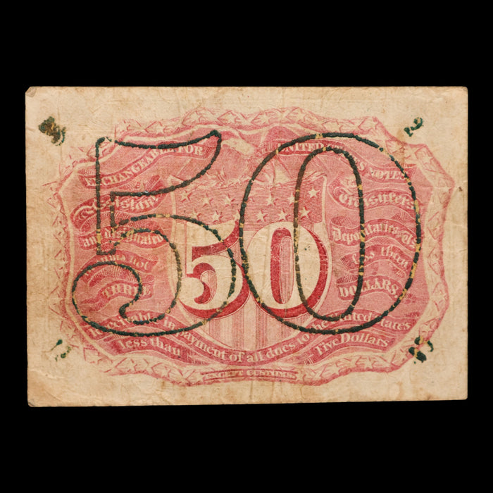 U.S. Fractional Currency, 50¢ Note, Second Issue - 1863 - United States of America