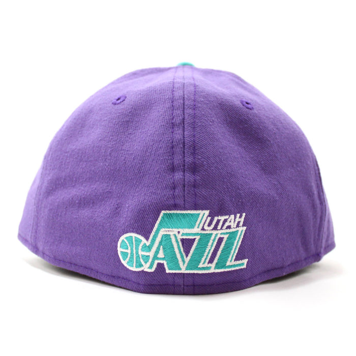 Utah Jazz New Era 59Fifty Fitted Hat (Light Purple Teal)