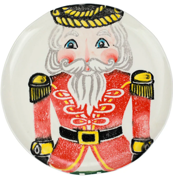 Vietri 11.5"  Nutcracker Dinner  Plate