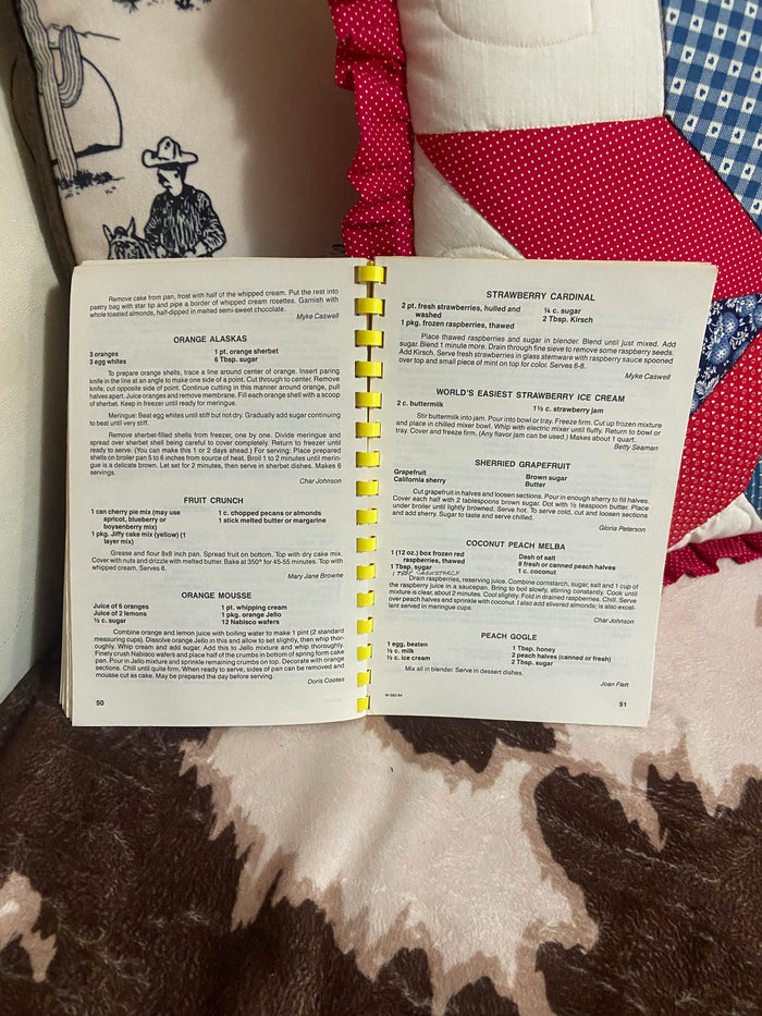 Vintage A Taste Of Wildwood Cookbook, Lake Wildwood, 1984 - Deer Creek Mercantile